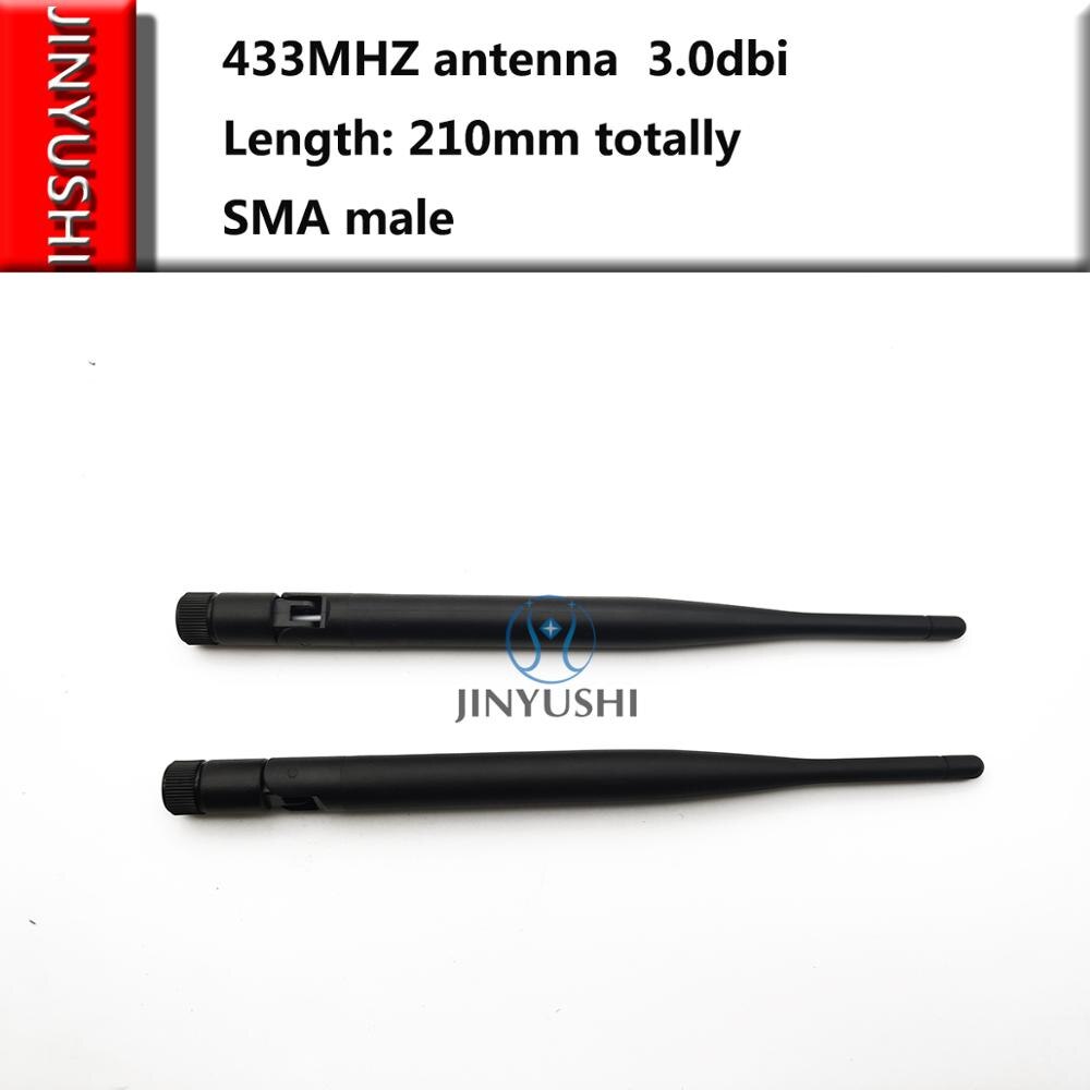 Wifi lora antenne 433 mhz 433m rundstrålende 3 dbi sma hann lora lang rekkevidde til rf  e32- ttl -100 e32- ttl -1w e44- ttl -1w