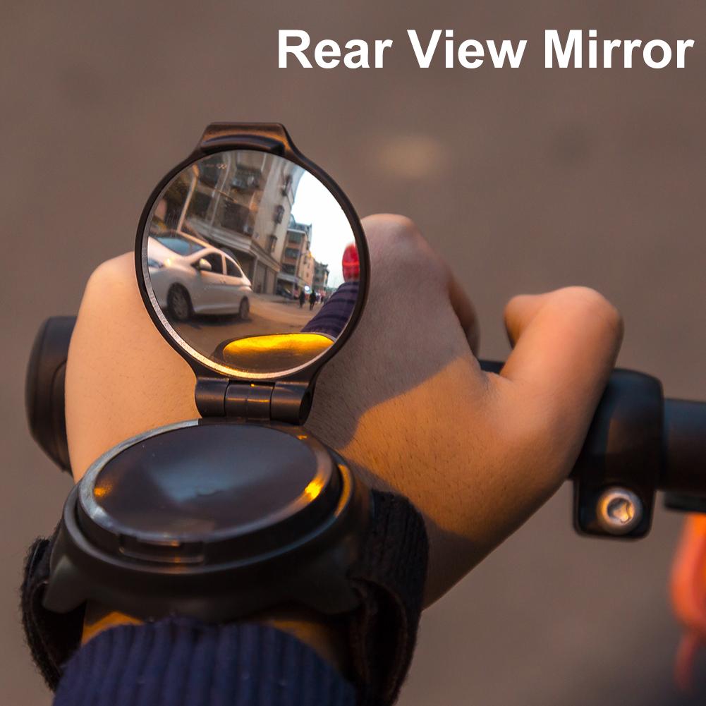Vejcykling bakspejl motorcykel 360 graders roterende justerbart armbånds cykling mountainbike tilbehør