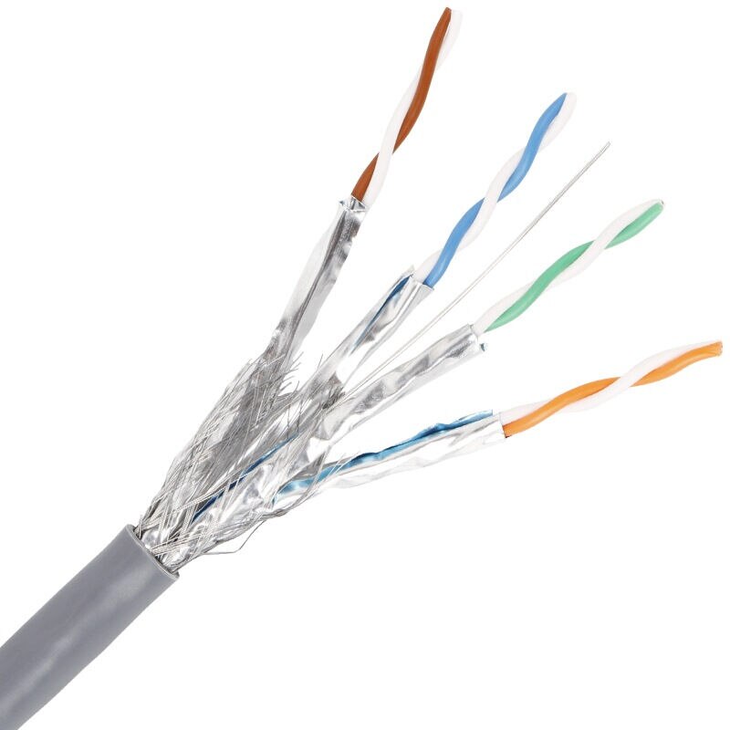 Choseal Ethernet Cable CAT7 10Gbps 600MHz CAT7 Networking Shield Internet Lan Cord for Laptops PS 4 Router RJ45 Network Cable