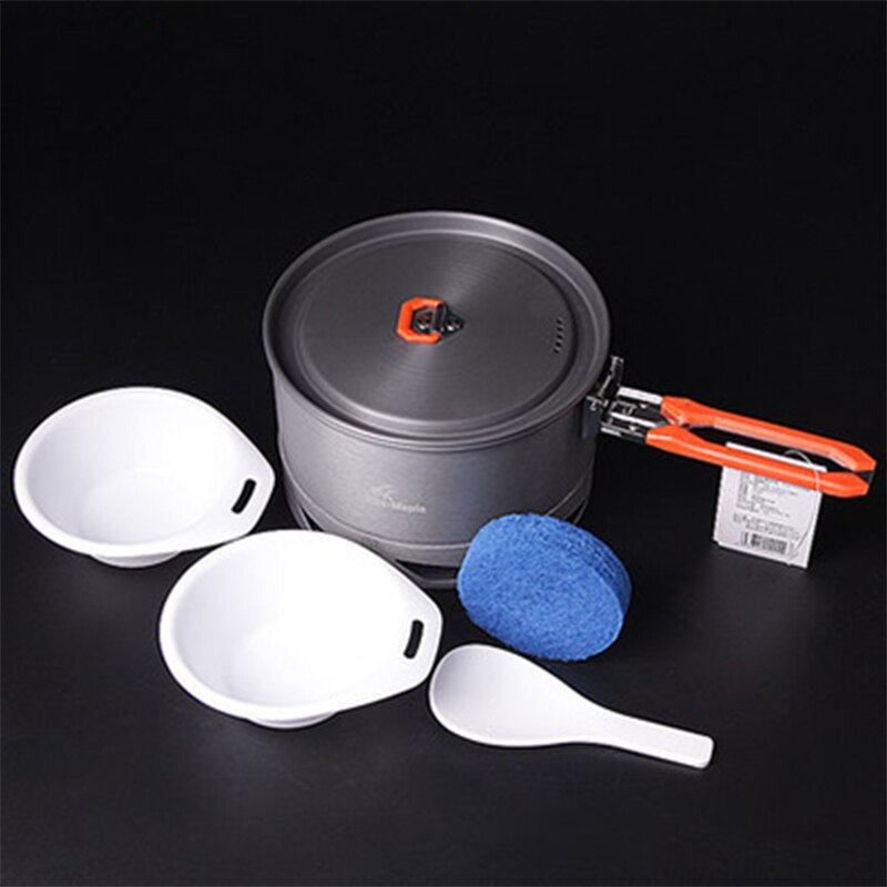 Arriveert Fire Maple Warmtewisselaar Camping Pot 1.5L Hard Anodiseren Aluminium Outdoor Koken Cookware 338g Feest K2