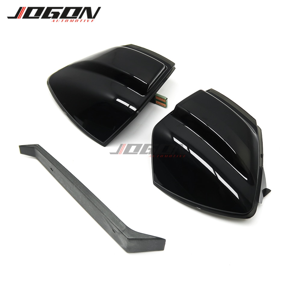 2x til ford s-max 07-14 kuga  c394 08-12 c- max 11-19 led dynamisk blinklys side spejl sekventiel blinker indikatorlampe