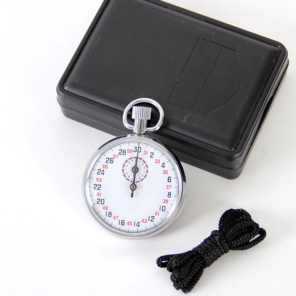 SXJ504 Metal con funda temporizador para correr duradero accesorio deportivo cronógrafo alarma Digital atletismo mano cronómetro mecánico