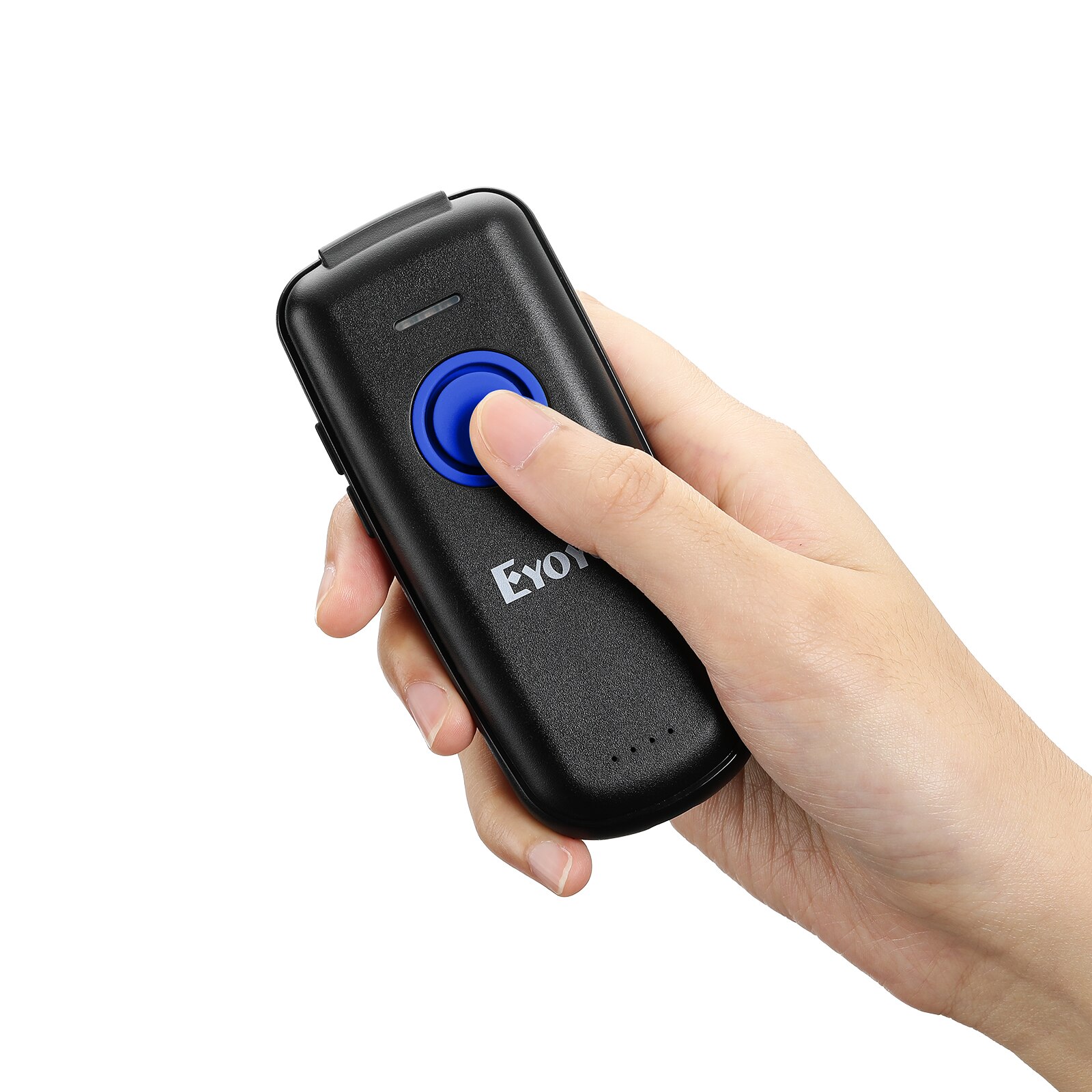 Eyoyo EY-023 QR Code Scanner Bluetooth Portable 2D Bar Code Scanner Compatible USB 2.4GHz Wireless Bluetooth Barcode Reader
