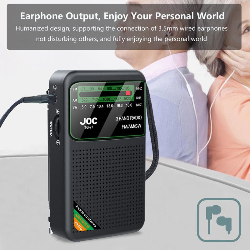 Xiaomi Full Band Radio Radio portatile Am Fm Sw Radio multifunzione Eccellente ricevitore Radio a transistor con altoparlante