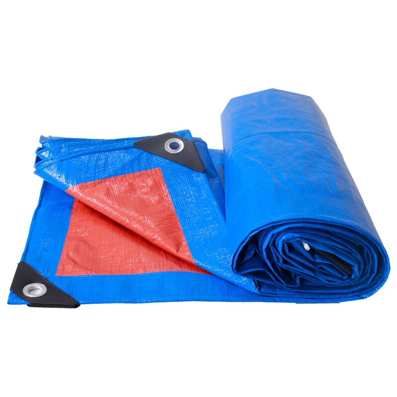 AMXFS Transparant dekzeil met ogen Dekzeil 0.35mm Plantenbescherming Regengordijnen 1.8 * 0.8m PVC Glasheldere Waterdichte Tarpen Beschermend Dekzeil