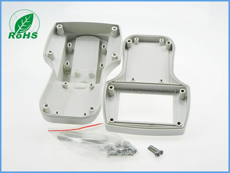 Elektroniklåda i plast handhållen plastlåda utrustning 220*115*104mm
