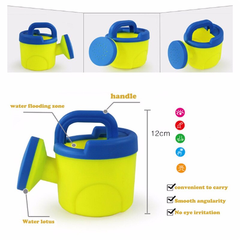 3Pcs Zand Sandbeach Kids Strand Spade Schop Hark Water Gereedschap Speelgoed Voor Kinderen juguetes brinquedos #4j19