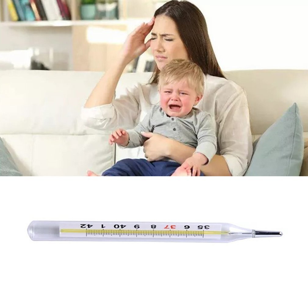 Kind Volwassen Thermometer Arge Schaal Voor Meten Koorts Onder De Mond En Onderarm Temperatuur Meting 1 Pcs
