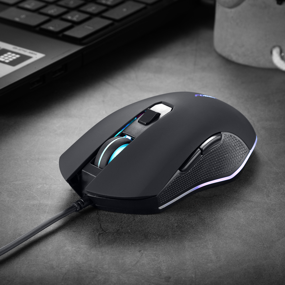 Small Comfort Wired Gaming Mouse 6 Button 3200DPI LED USB For PC Laptop Computer Mouse Gamer Mute Button