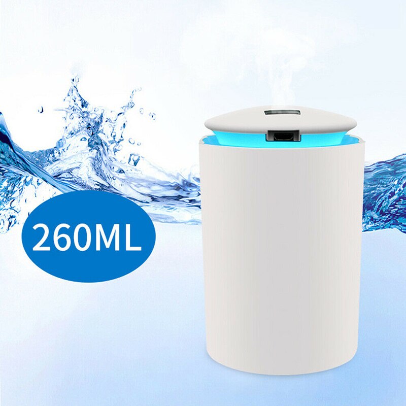 Mini Steam Air Purifier Aroma Diffuser Essential Portable USB LED Light Air Humidifier Diffuser Aroma Mist Purifier Car Home