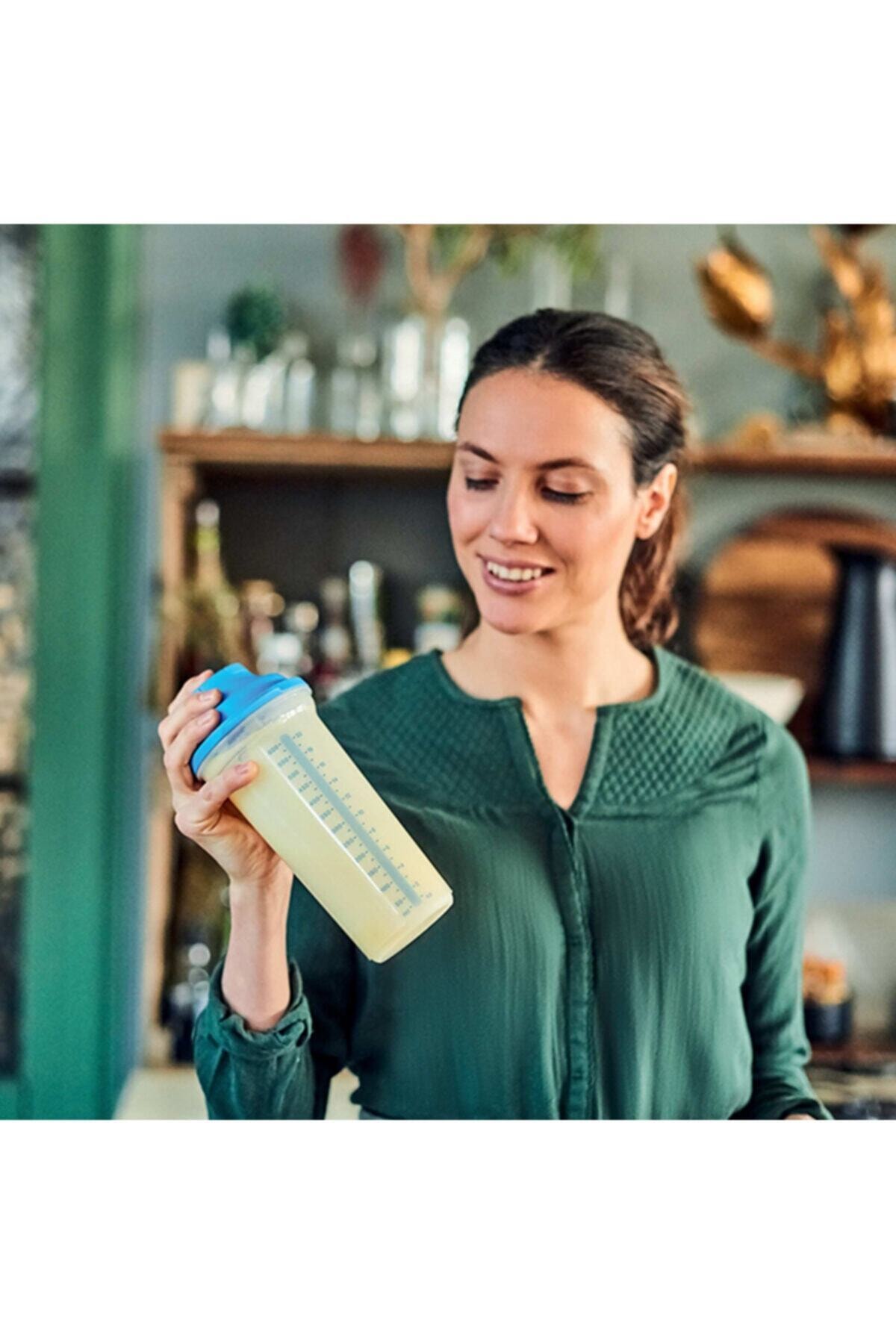 Shaker - Shaker Mixer 600 ml Shaker Blue - Blue Shaker - Transparent Shaker - 600 ml Shaker