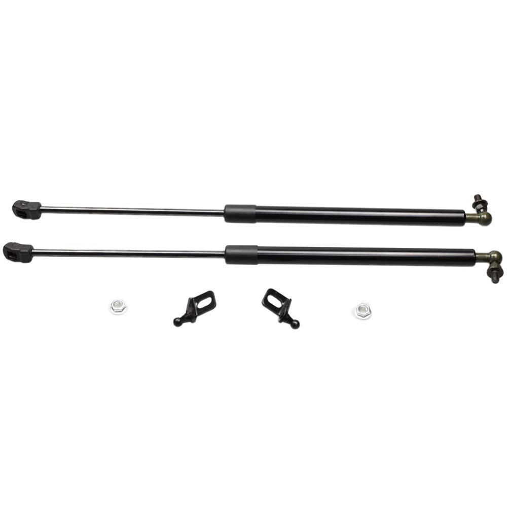 for MG ZS EV (crossover) Astor -2022 Front Hood Bonnet Modify Carbon Fiber Gas Struts Shock Damper Lift Supports Absorber: normal black