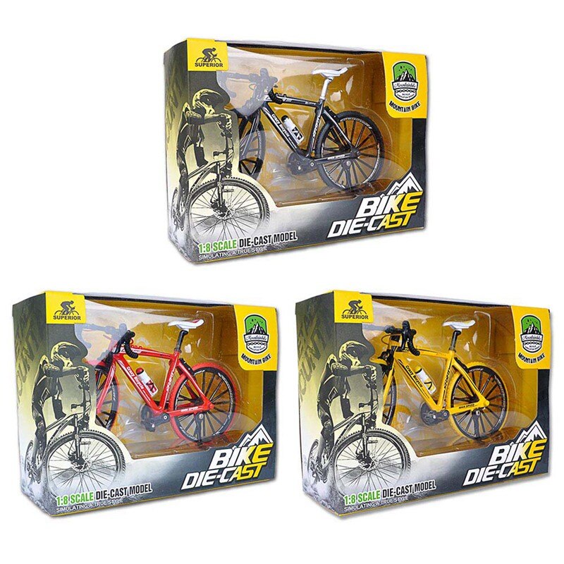 Mini Finger Fahrrad Spielzeug Nette Mountainbikes Fahrrad Modell Fahrrad Technik Dekor Ausgezeichnete Fahrrad Spielzeug für freundlicher