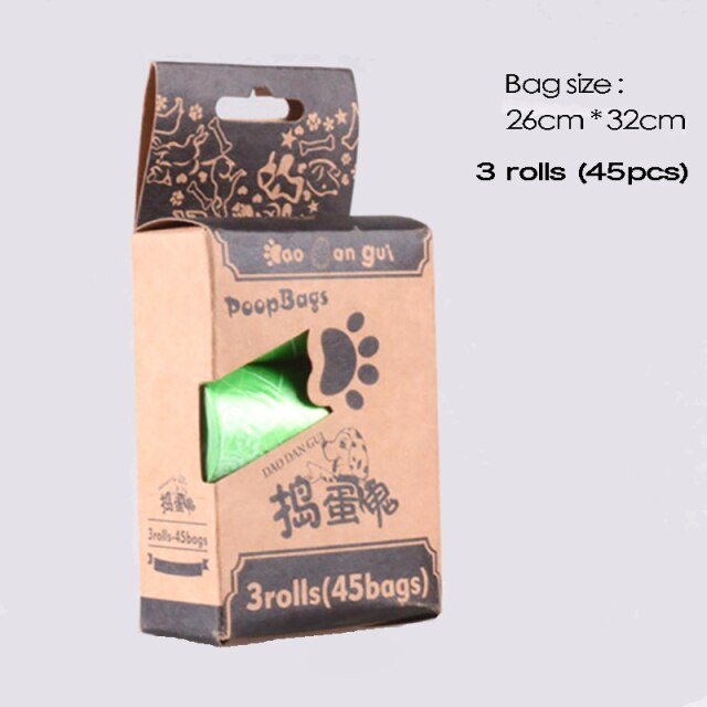 Dog Poop Bag Dispenser Travel Outdoor Foldable Poop Scoop Clean Pick Up Animal Waste Waste Picker Cleaning Pet Products: 45pcs Bags