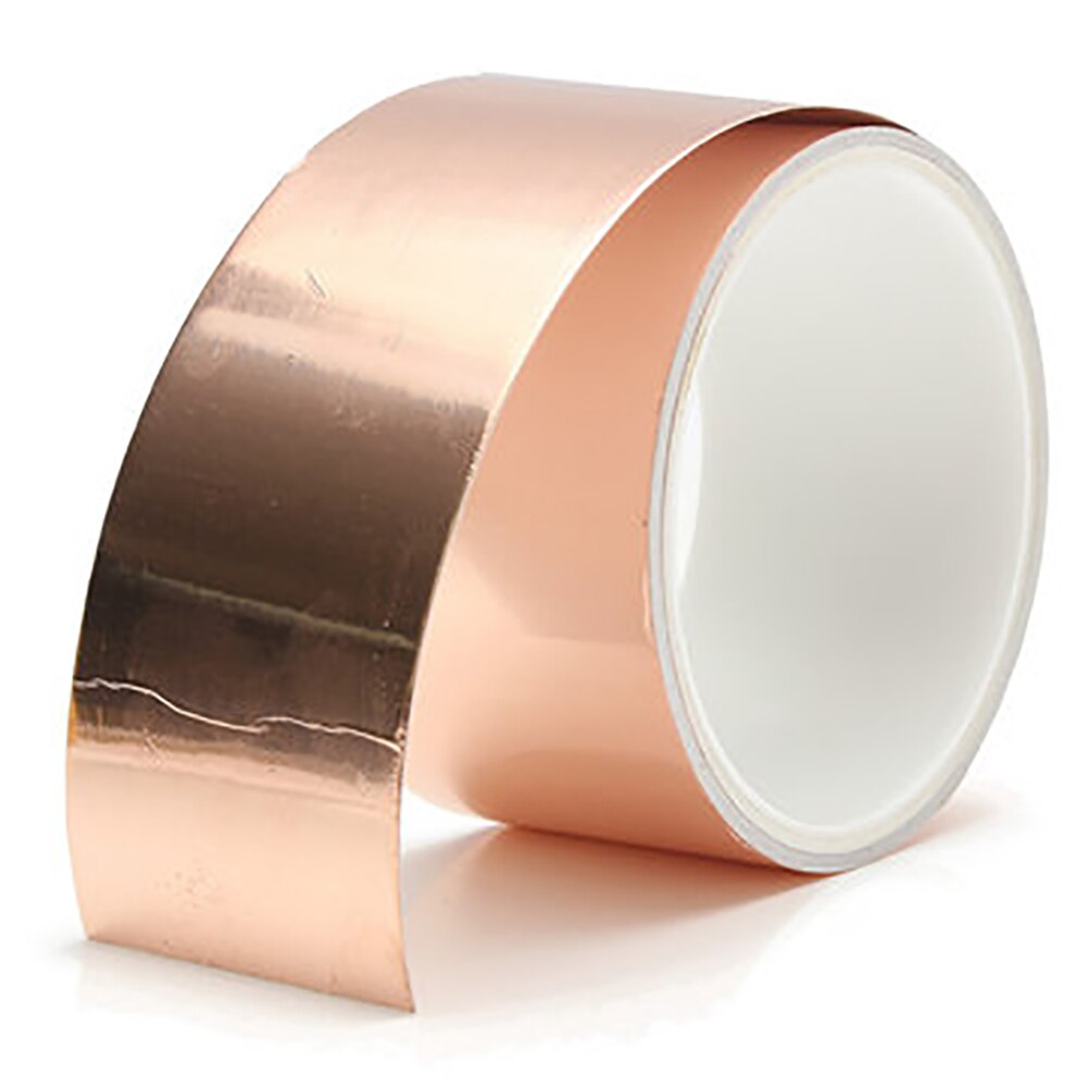 Guitar Copper Foil 50mmx3m Shielding Screening Tape Conductive Adhesive Stock