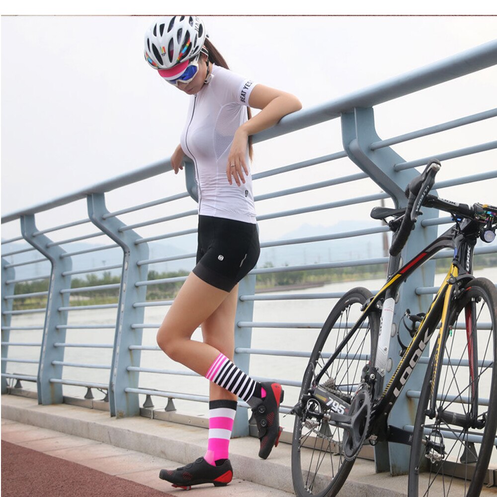 WOSAWE, calcetines de ciclismo para hombre, transpirables, deportivos, para correr, fútbol, baloncesto, calcetines para bicicleta, S L