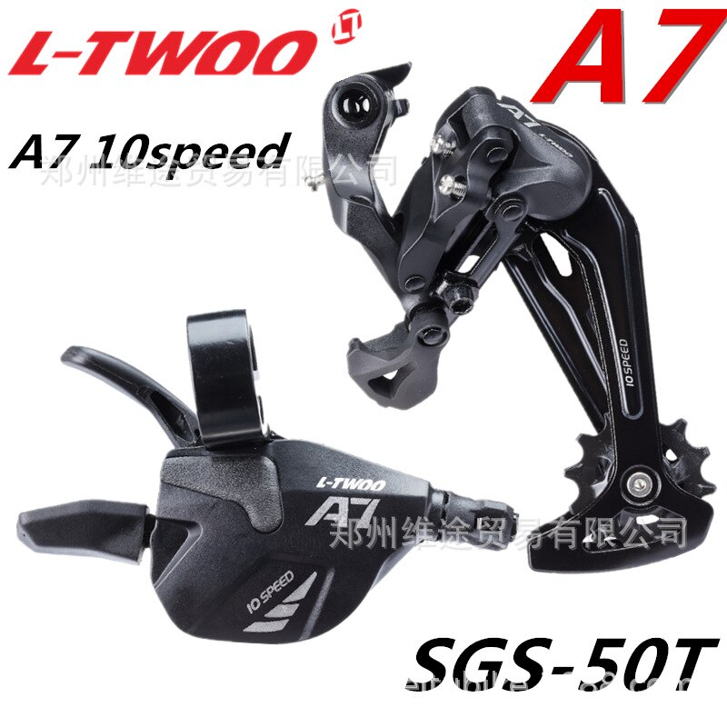 LTWOO-desviadores de velocidad A7 1x10, grupo de gatillo 10 s, 10v, palanca de cambios, interruptores de cambio trasero, Compatible con SRAM y SHIMANO
