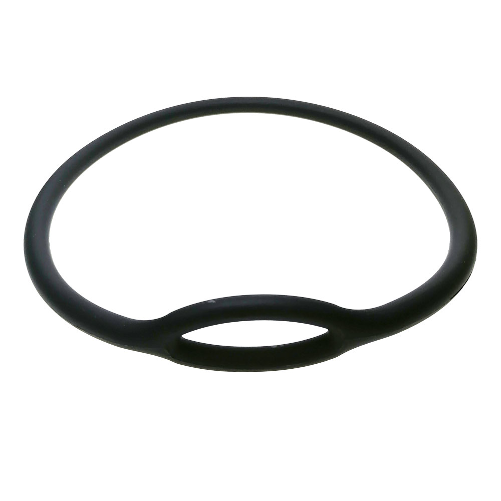 Porte-embout de plongée sous-marine en Silicone 56cm, collier de rechange, régulateur de deuxième étage, anneau de poulpe, accessoires engrenages: Black