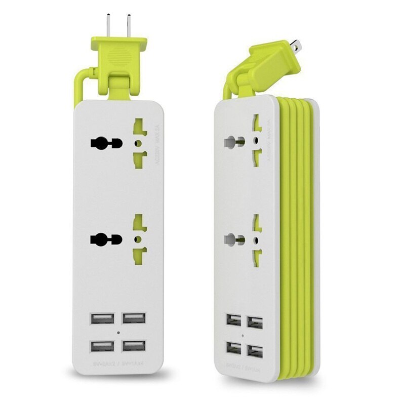 Extension Electrical Socket Portable Charging Ports USB Travel Household Power Strip Electrical Socket Power Sockets Smart Charg