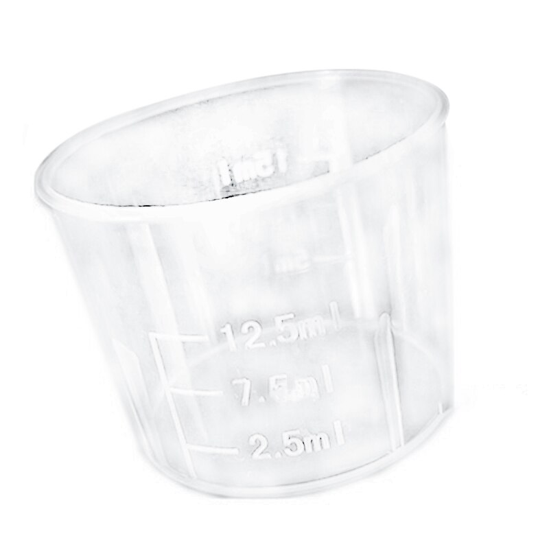 10pcs/set 15ml/30ml Transparent Clear Plastic Cups Double-scale For Kitchen Tool Supplies Medicine Measuring Cup