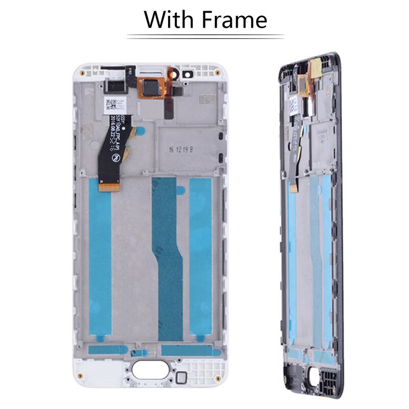 Pantalla LCD con marco para MEIZU M5S, M612H, M612M, 5,2 ", herramientas gratuitas de Digitalizador de pantalla táctil, 5S