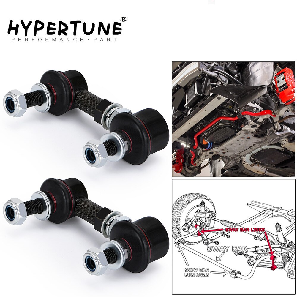 75mm-85mm Ball Joint Adjustable Sway Bar End Link For BMW 5 7 Series X5 Honda Civic ES/EP/EU/EV Subaru Impreza WRX STi HT-SEL01