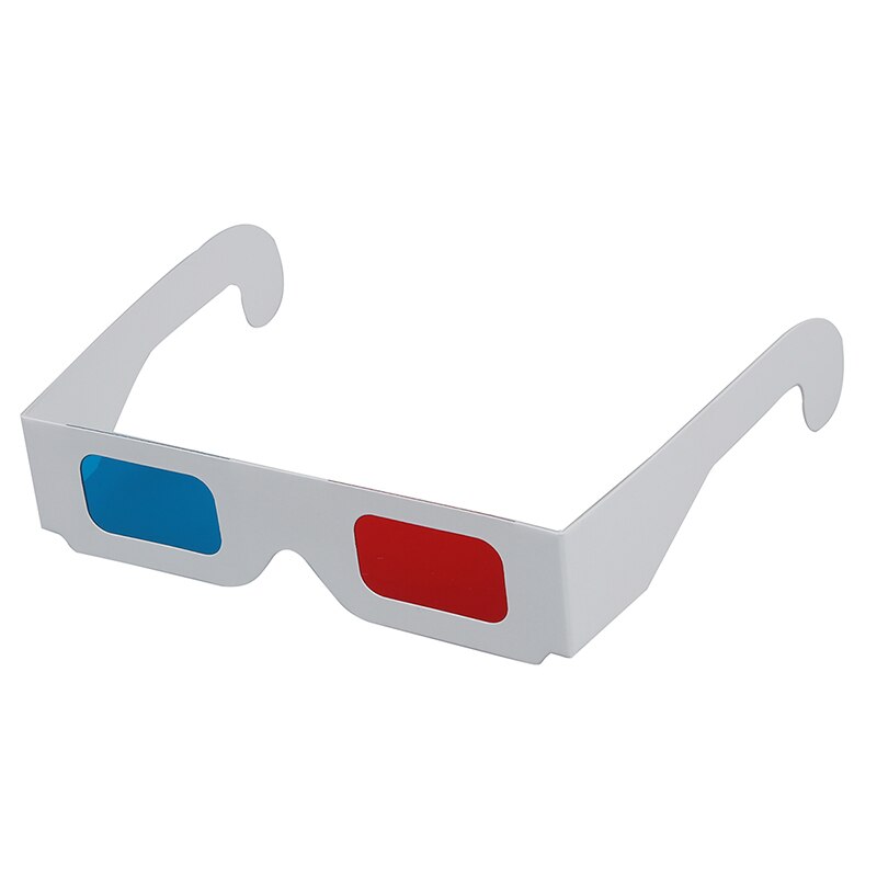 100 paires de 3D Anaglyph rouge/Cyan (ble... Grandado