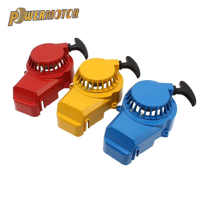 Motorcycle 2 Stroke Pull Start Pull Starter For 47cc 49cc POCKET BIKE 50cc Mini Motorbike Scooter ATV Mini Moto Quad
