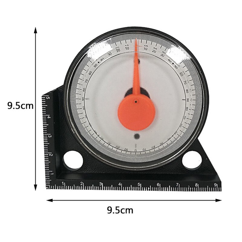 Inclinometer 1pc slope inklinometer vinkelfinder niveau meter clinometer med magnetisk base hældningsmåleværktøj