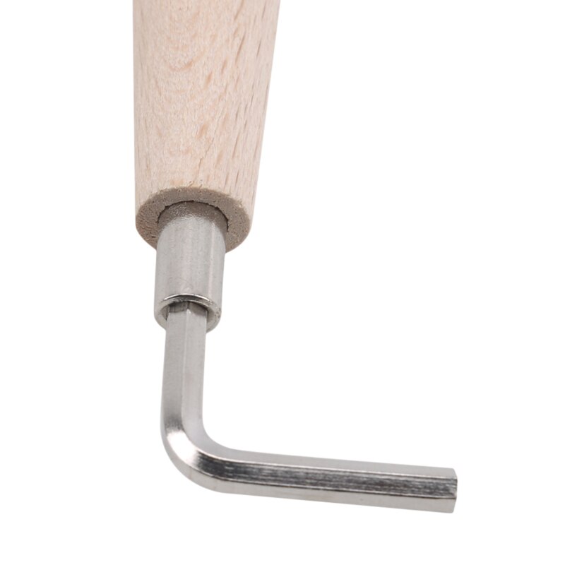 Guitar Wrench Allen Key Wooden Handle Luthier Tool 4mm Truss Rod Guitar Adjustable Wrench