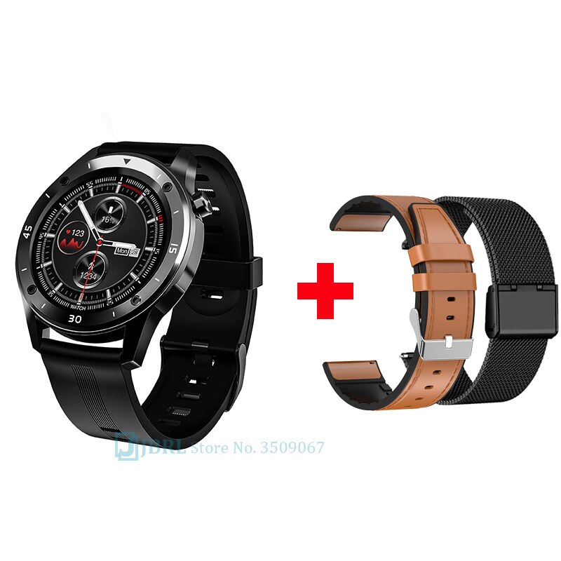 digital klokke menn sport klokker elektronisk ledet herre armbåndsur til menn klokke vanntett armbåndsur utendørs tid: Svart tilleggsstropp 6