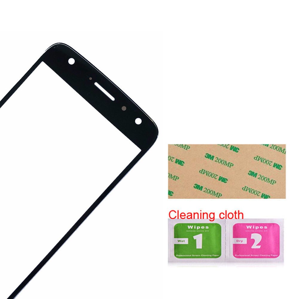 5.5'' X4 Mobile Touch Screen Outer Glass For Motorola Moto X4 XT1900 Front Glass Panel Replacement: Black No Tools