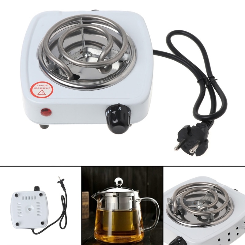 500W Electric Stove Plate Burner Travel Cooking Appliances Portable Warmer