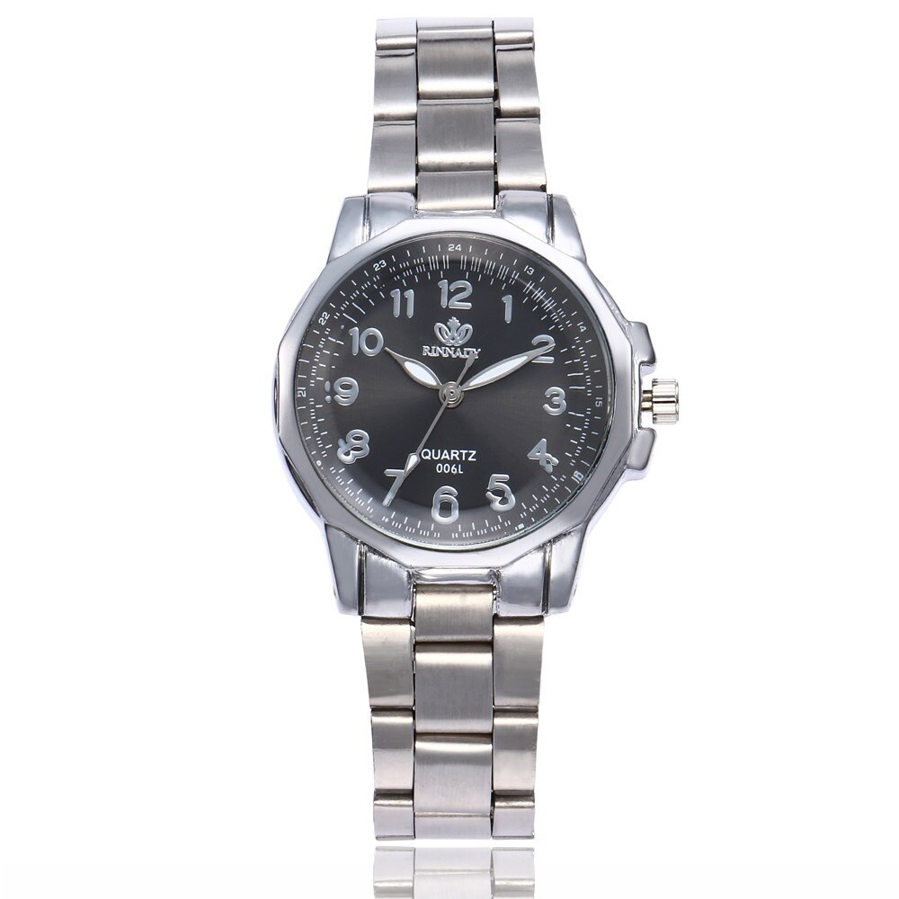 Casual Women Stainless Steel Band Analog Quartz Round Wrist Watch Watches Relogio Feminino Saat
