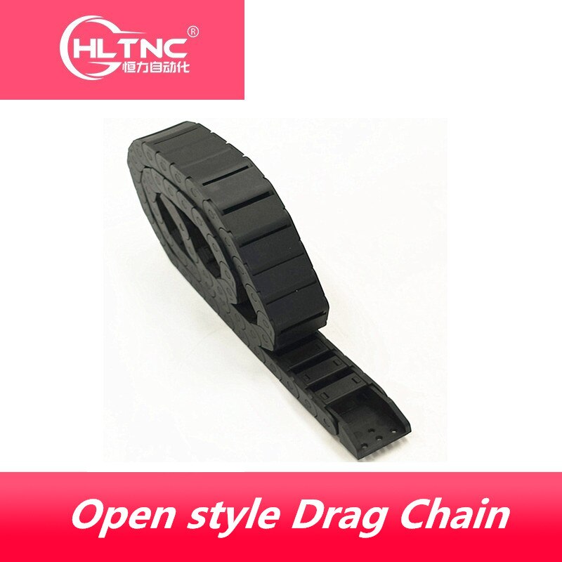 15*30mm R28 Open style Drag Chain 1000mm series Engiheering plastic cable Drag chains