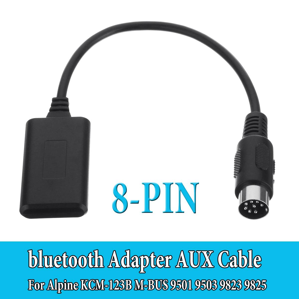 Auto bluetooth Adapter Musik Aux Modul Für alpin KCM-123B M-Bus 9501 9503 9823 9825