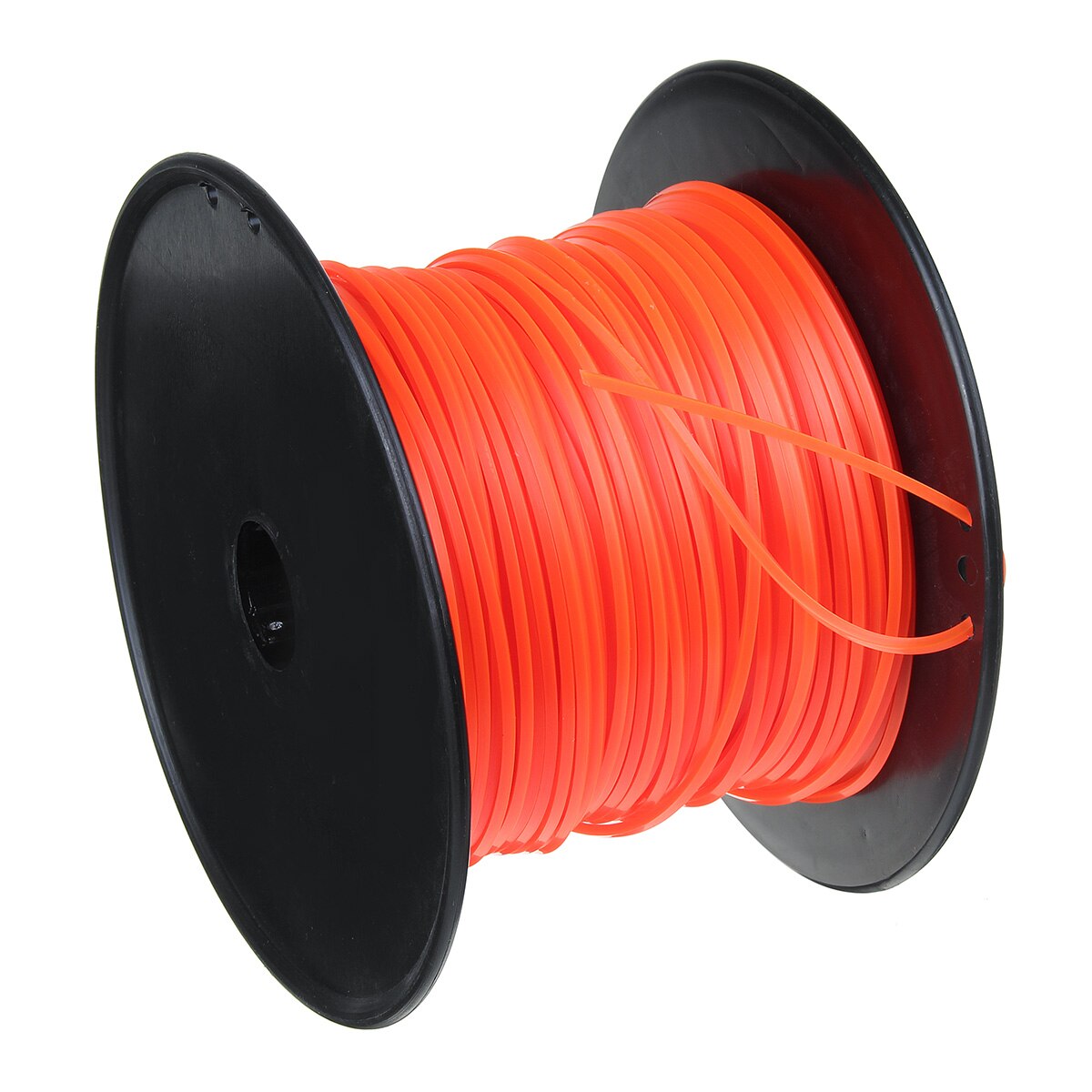 2.4mm Square Grass Trimmer Line 261m/100m Strimmer Brushcutter Nylon Cord Wire Round String Petrol Grass Trimmer Garden Tools