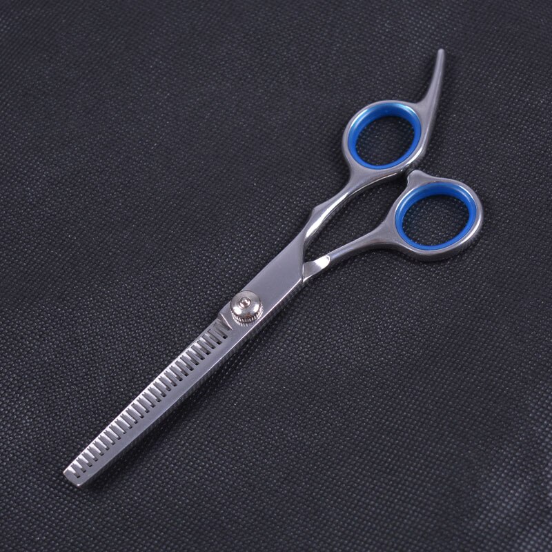 6 Inch Cutting Thinning Styling Tool Hair Scissors Stainless Steel Salon Hairdressing Shears Regular Flat Teeth Blades