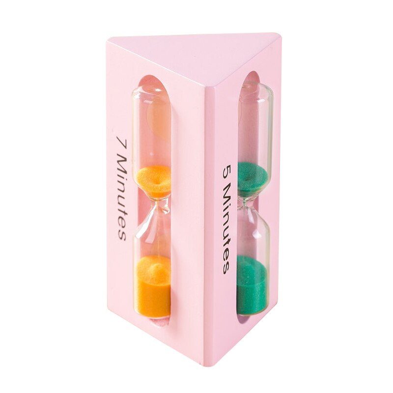 Triangle Sand Timer Minutes Hourglass Colorful Clo... – Vicedeal