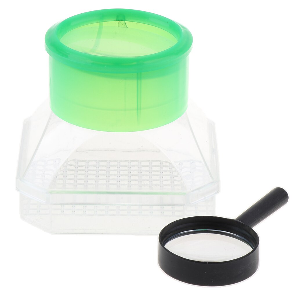 Fun EXPLORER Insect Magnifying Glass Specimen Box Tool Kit Educational Toys