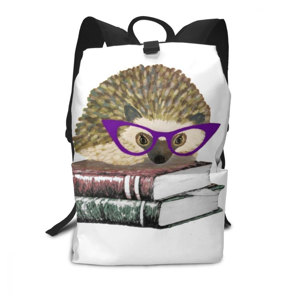 Hedgehog Backpack Hedgehog Backpacks School Bag Men - Women Pattern Trending Student Bags