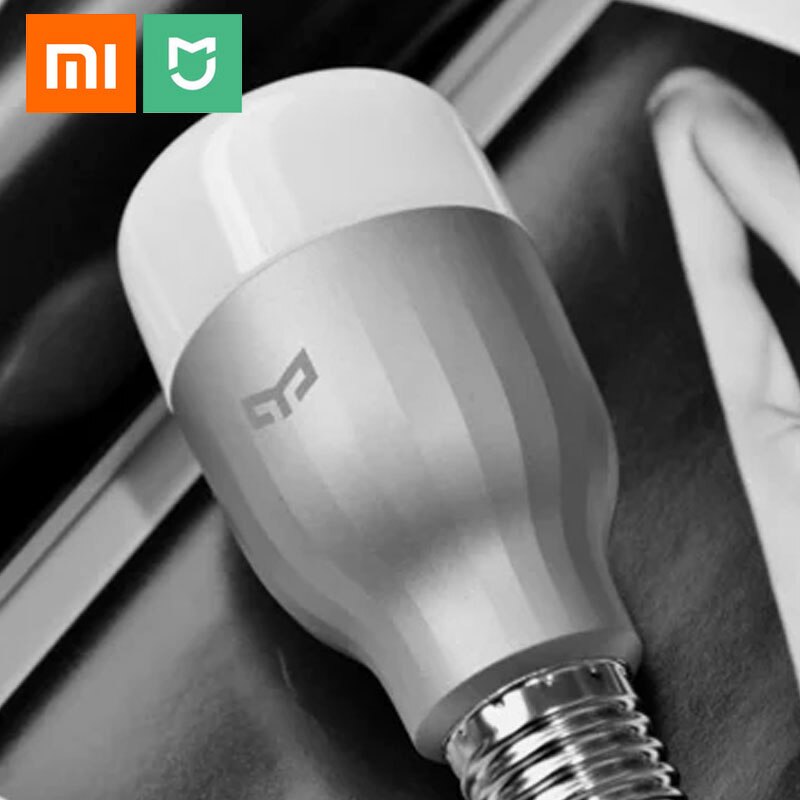 Xiaomi Yeelight Smart Bulb Mi Bulb Smart Home LED Light Bulb Xiomi 220V E27 9W 600 Lumens APP WIFI Remote Control RGB Mijia Lamp