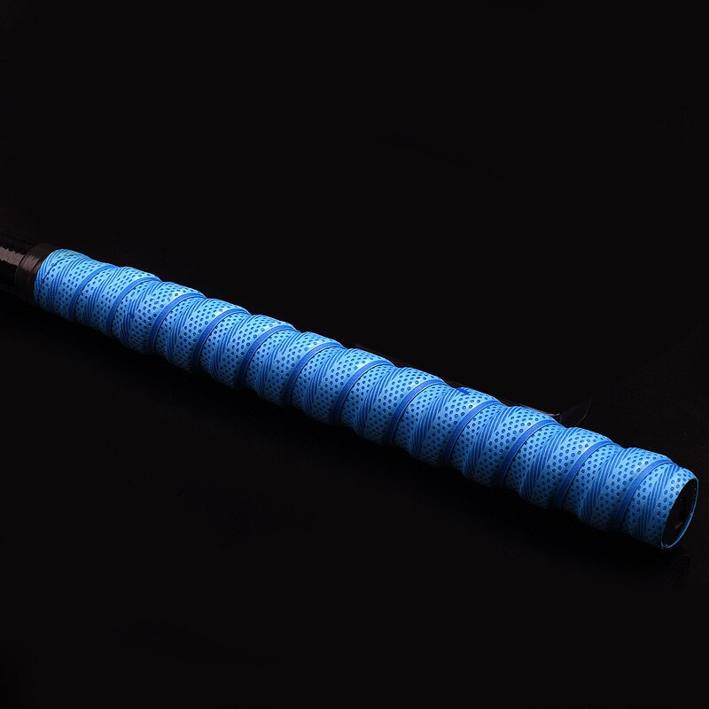 Vendita calda canna da pesca impugnatura avvolgimento cintura multiuso antiscivolo e assorbente sudore Badminton racchetta nastro NOV99: Blue