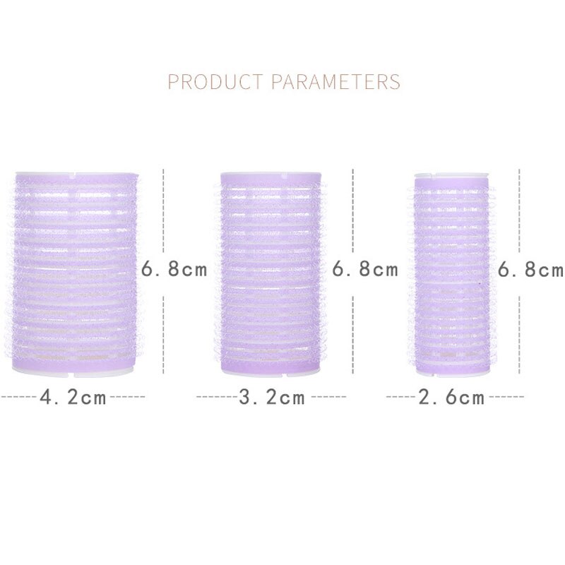 Multifunctional curler DIY curling tool curling stick three sizes 6 pieces curling stick without hurting hair SU267