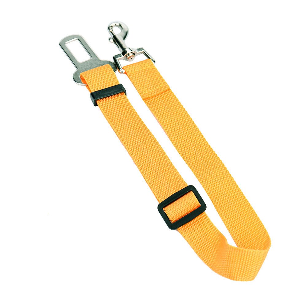 Vehículo para cinturón de seguridad de coche cinturón de seguridad arnés plomo Clip Gato perro seguridad tela de Nylon perro y gato seguro sentarse ajustable @ 01: B