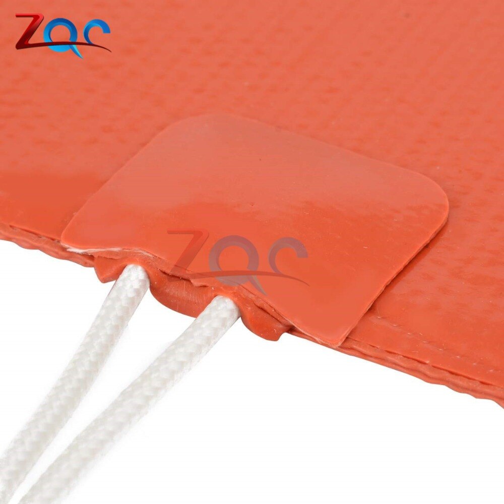 DC 12V 12W Silikon Gummi Heizung Panel Konstante Temperatur Heizung Panel Platte 100*120mm Für Heizung werkzeug