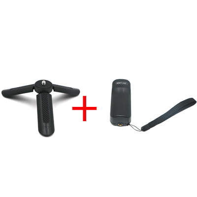 Selfie booster håndtag greb bluetooth foto stabilisator holder med udløser til iphone 8 7 xiaomi huawei samsung smartphone: Bundt 3
