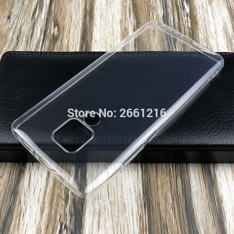 Voor Huawei Mate 20 X 20X (5G) 7.2 "Ultra Dunne Zachte TPU Silicon Gel Transparante Camera Bescherm Case Back Cover