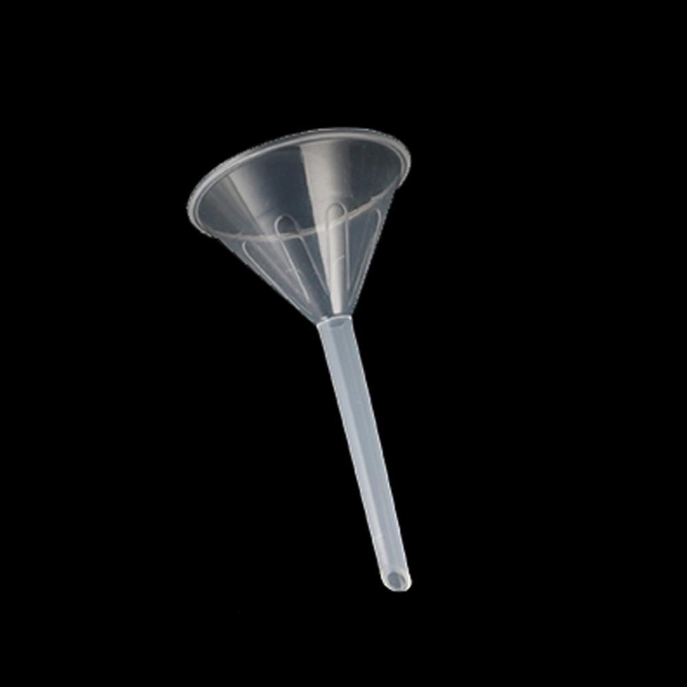 5 Pcs 75mm Plastic Funnel Perfume Liquid Essential Oil Filling Empty Bottle Packing Equipment Laboratory Supplies