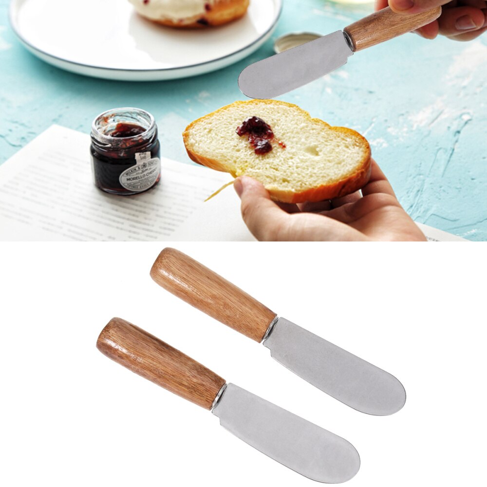 6 stuks botermes roestvrij staal scherp stevig boterscheider botermes voor keuken snijden